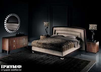 Итальянская мебель Smania - Комод, кровать Stakca Deluxe