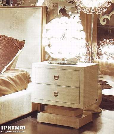 Итальянская мебель Rugiano - Тумба прикроватная Parigi с 2 ящиками