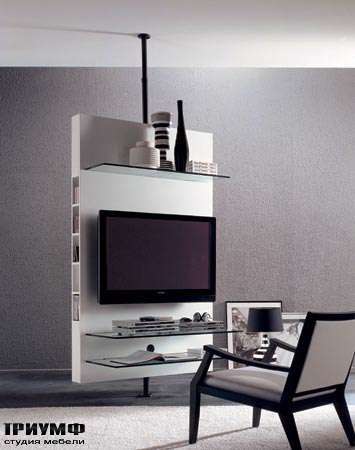 Итальянская мебель Porada - Панель под плазма ТВ mediacentre