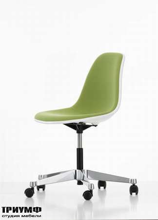 Швейцарская  мебель Vitra  - plastic side chairs  