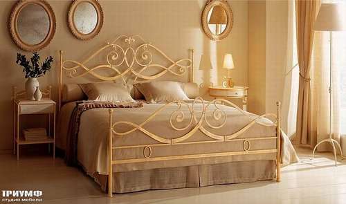 Итальянская мебель Giusti Portos - Спальня в золоте Merylin