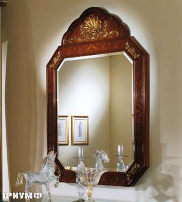 Итальянская мебель Colombo Mobili - Зеркало в имперском стиле арт.404 кол. Salieri