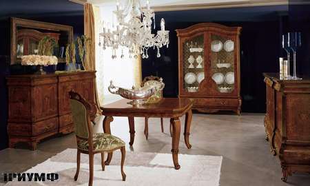 Итальянская мебель Grilli - стол квадратный, раздвижной
