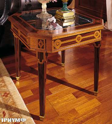 Итальянская мебель Colombo Mobili - Столик в имперском стиле арт. 405.65 кол. Leoncavallo