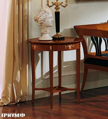 Итальянская мебель Colombo Mobili - Столик в имперском стиле арт.134.60 кол. Donizetti