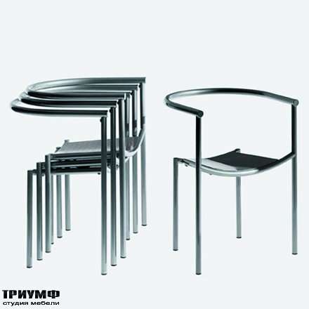 Итальянская мебель Driade - Стул с металлическим профилем