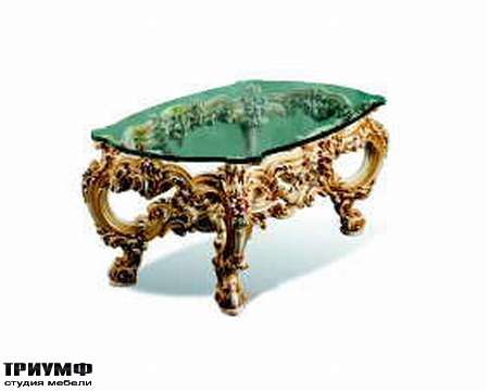 Итальянская мебель Silik - Столик со стеклом Orfeo