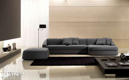 Итальянская мебель CTS Salotti - Диван с лежанкой, модель Club
