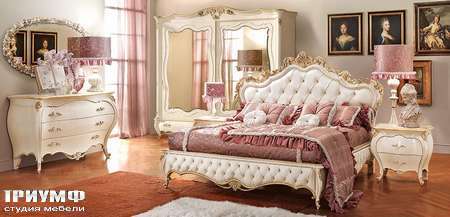 Итальянская мебель Signorini Coco - romantica кровать арт.8012