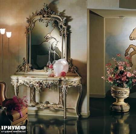 Итальянская мебель Silik - Консоль с персидским мрамором
