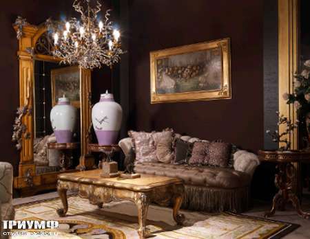 Итальянская мебель Jumbo Collection - Cтолик журнальный резной