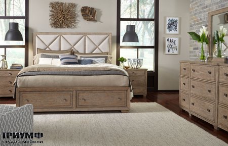 Американская мебель Legacy Classic - Bridgewater Upholstered Bed