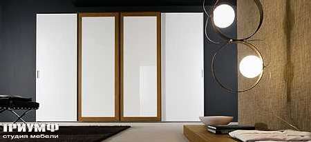 Итальянская мебель Map - Шкаф Inside Quadro раздвижные двери в рамке